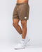 Muscle Nation Shorts Lee Lem Lay Up 3.5" Shorts - Hazelnut