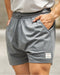 Muscle Nation Shorts Lee Lem Lay Up 3.5" Shorts - Platinum Grey