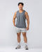 Muscle Nation Shorts Lee Lem Loopback Shorts - Ice Grey