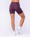 Muscle Nation Shorts Liberty High Rise Bike Shorts - Cranberry