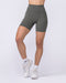 Muscle Nation Shorts Liberty High Rise Bike Shorts - Eucalyptus