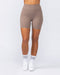 Muscle Nation Shorts Liberty High Rise Bike Shorts - Mushroom