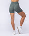 Muscle Nation Shorts Liberty High Rise Midway Shorts - Pine