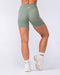 Muscle Nation Shorts Liberty Wrap Bike Shorts - Muted Khaki