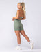 Muscle Nation Shorts Liberty Wrap Bike Shorts - Muted Khaki