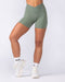 Muscle Nation Shorts Liberty Wrap Bike Shorts - Muted Khaki