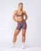 Muscle Nation Shorts Liberty Wrap Bike Shorts - Umber