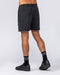 Muscle Nation Shorts Loopback 5" Sweat Shorts - Washed Black