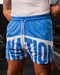 Muscle Nation Shorts MNation Lay Up 3.5" Shorts - Azure Blue