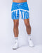 Muscle Nation Shorts MNation Lay Up 3.5" Shorts - Azure Blue