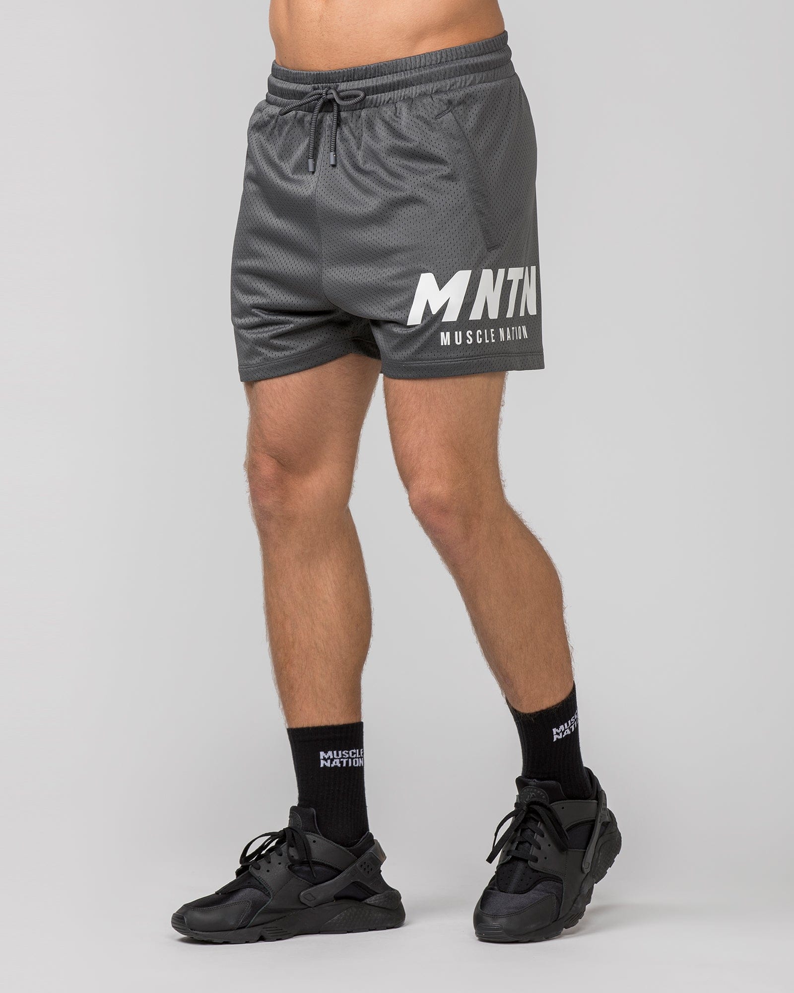 Muscle Nation Shorts MNTN Lay Up 3.5" Shorts - Tornado