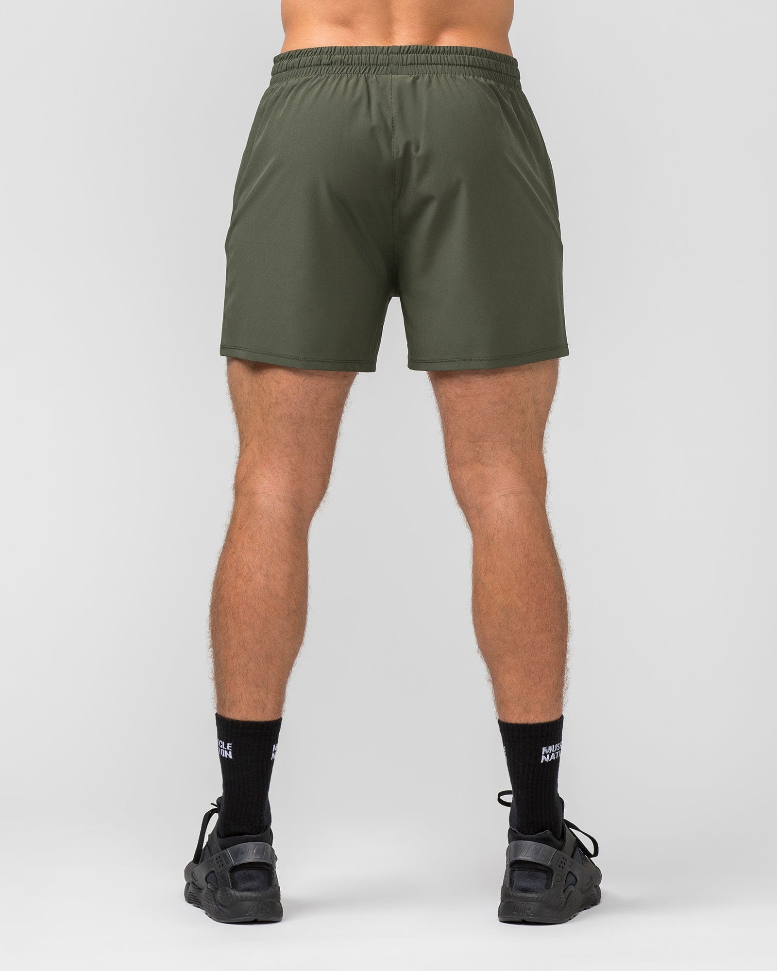 Muscle Nation Shorts New Heights 4" Shorts - Dark Khaki