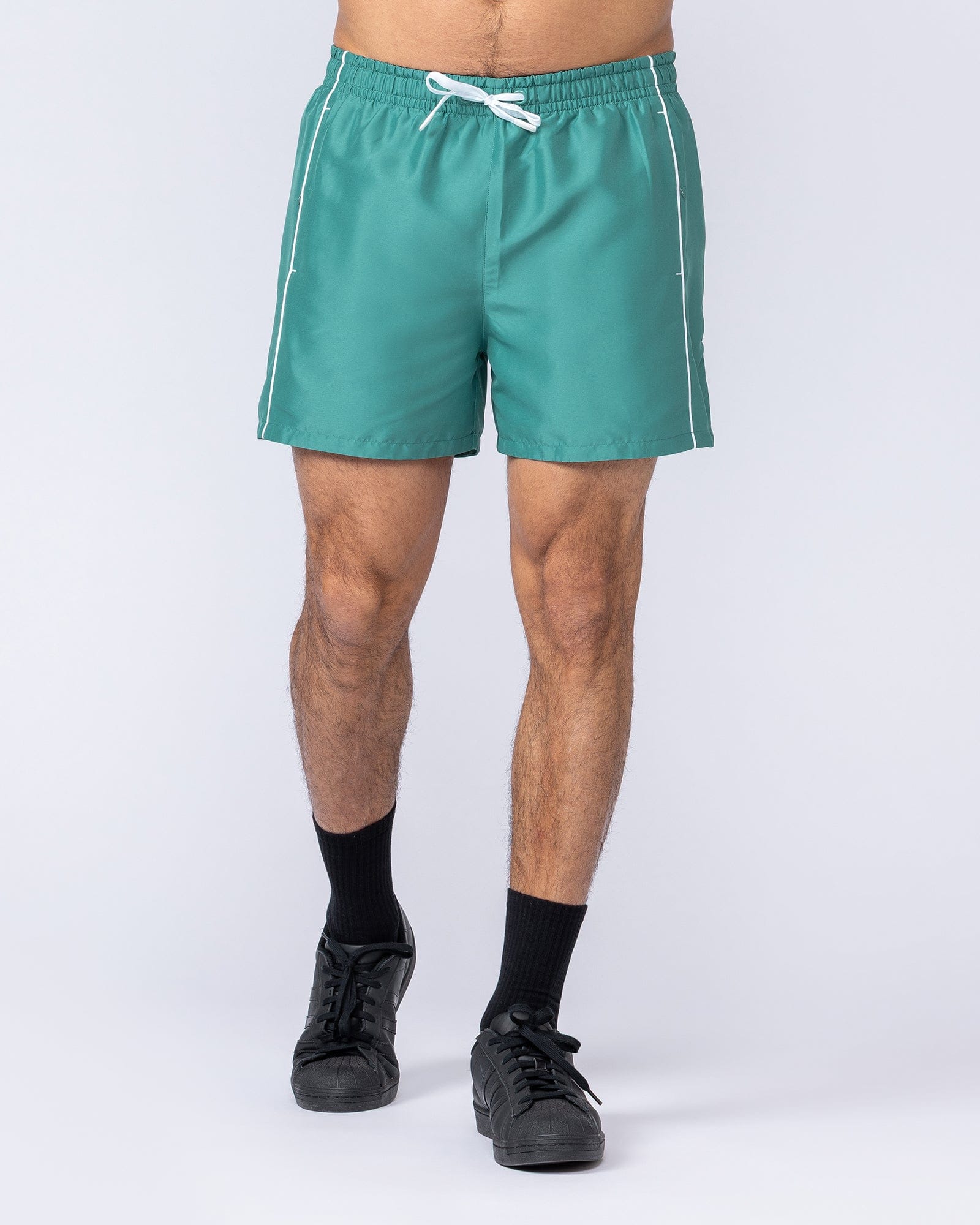 Muscle Nation Shorts Overdrive 4" Shorts - Alpine
