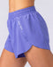 Muscle Nation Shorts Pace 3" High-Waisted Run Shorts - Blueberry