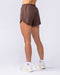 Muscle Nation Shorts Pace 3" High-Waisted Run Shorts - Chestnut