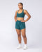 Muscle Nation Shorts Pace 3" High-Waisted Run Shorts - Hunter Green