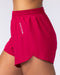 Muscle Nation Shorts Pace 3" High-Waisted Run Shorts - Wild Berry
