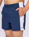 Muscle Nation Shorts Panelled Function 4" Shorts - Navy