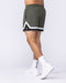 Muscle Nation Shorts Player 4" Active Shorts - Dark Khaki