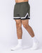 Muscle Nation Shorts Player 4" Active Shorts - Dark Khaki