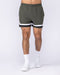 Muscle Nation Shorts Player 4" Active Shorts - Dark Khaki