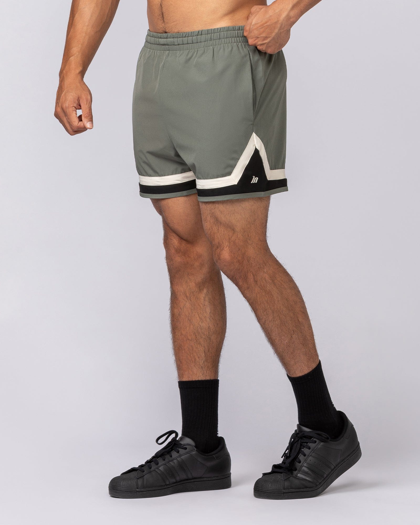 Muscle Nation Shorts Player 4" Active Shorts - Ivy