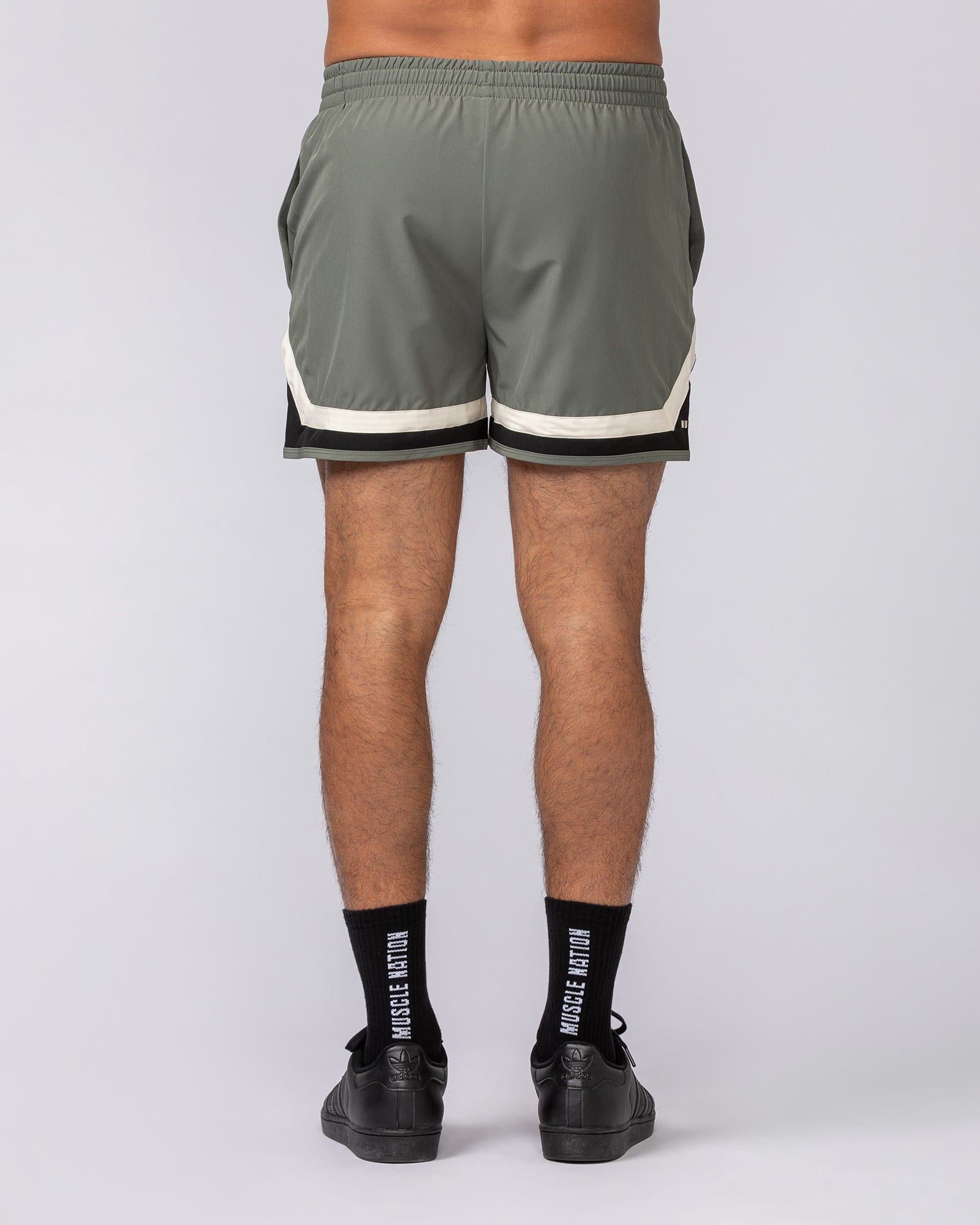 Muscle Nation Shorts Player 4" Active Shorts - Ivy