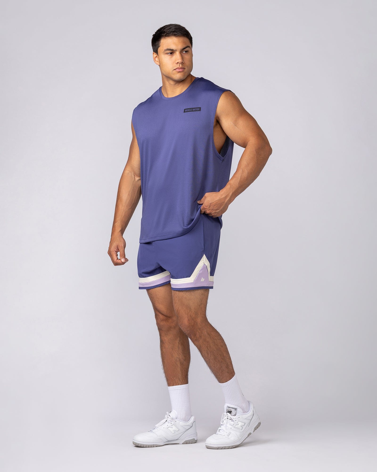 Muscle Nation Shorts Player 4" Active Shorts - Midnight