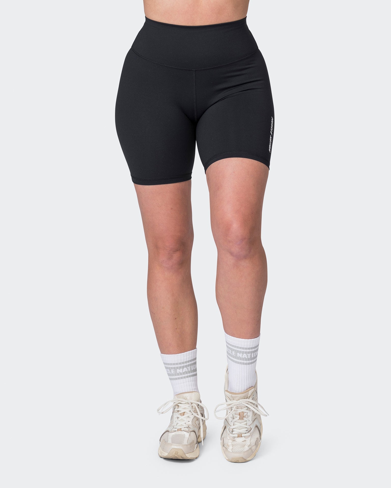 Muscle Nation Shorts Replay Signature Bike Shorts - Black