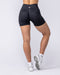 Muscle Nation Shorts Revealed Seamless Midway Shorts - Black