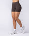 Muscle Nation Shorts Revealed Seamless Midway Shorts - Cocoa