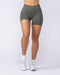 Muscle Nation Shorts Revealed Seamless Midway Shorts - Eucalyptus