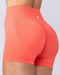 Muscle Nation Shorts Revealed Seamless Midway Shorts - Peachy Tea