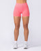 Muscle Nation Shorts Revealed Seamless Midway Shorts - Pink Coral