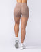 Muscle Nation Shorts Revealed Seamless Midway Shorts - Praline