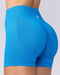 Muscle Nation Shorts Revealed Seamless Midway Shorts - Sonic Blue