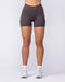 Muscle Nation Shorts Revealed V Back Seamless Midway Shorts - Black Coffee