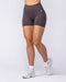 Muscle Nation Shorts Revealed V Back Seamless Midway Shorts - Black Coffee