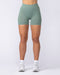 Muscle Nation Shorts Revealed V Back Seamless Midway Shorts - Everglade