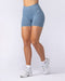 Muscle Nation Shorts Revealed V Back Seamless Midway Shorts - Ocean View