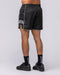 Muscle Nation Shorts Round House 5" Shorts - Black