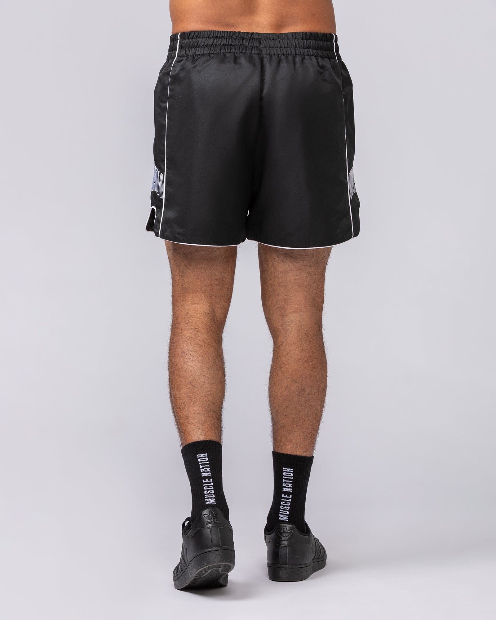 Muscle Nation Shorts Round House 5" Shorts - Black