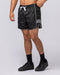Muscle Nation Shorts Round House 5" Shorts - Black