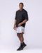 Muscle Nation Shorts Round House 5" Shorts - Quiet Grey