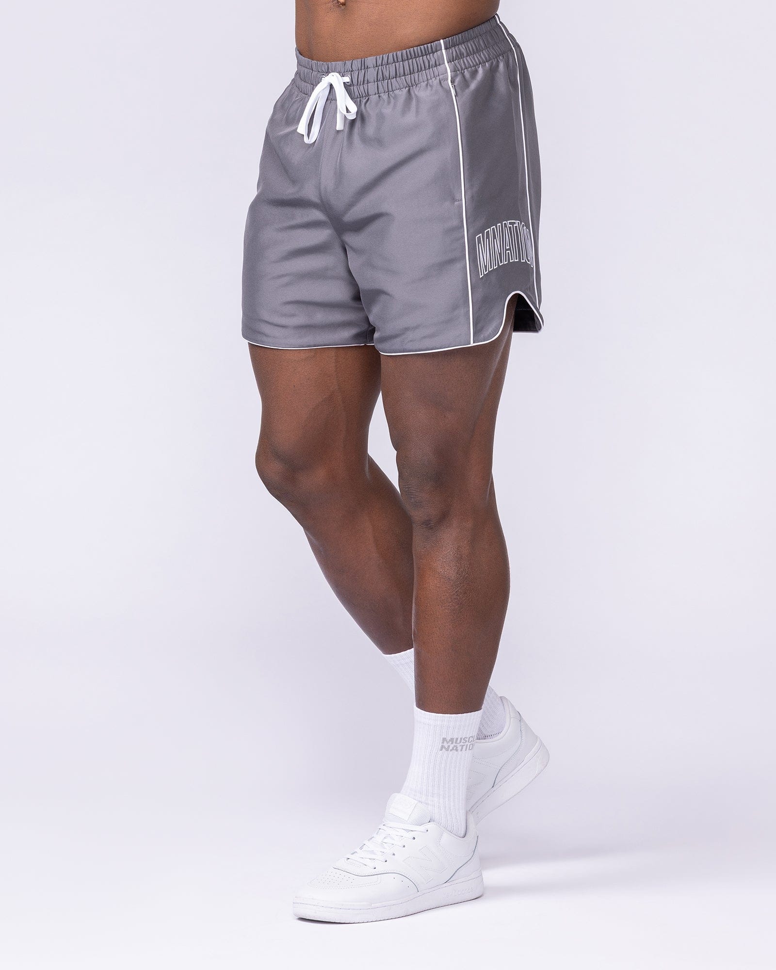 Muscle Nation Shorts Round House 5" Shorts - Tornado