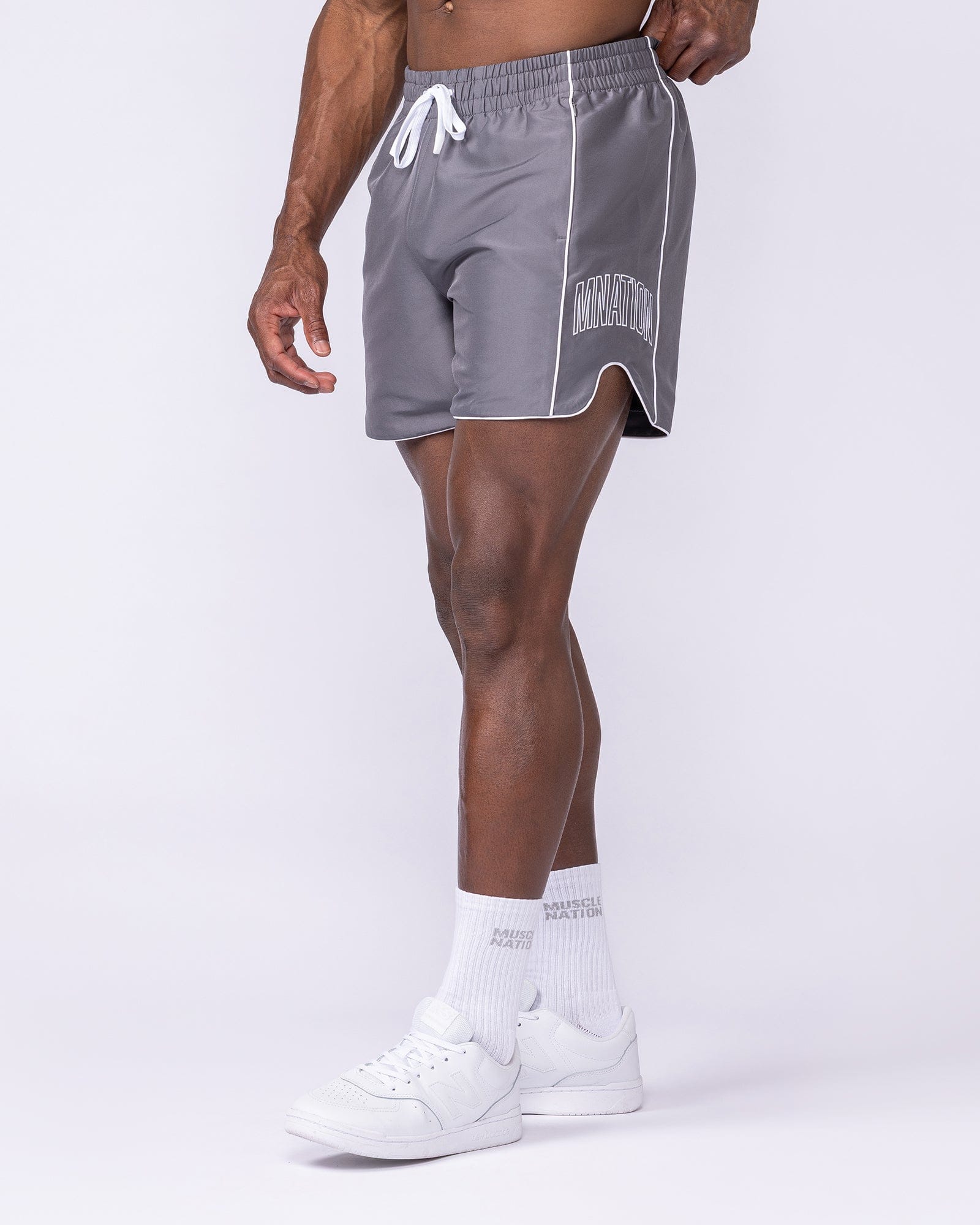 Muscle Nation Shorts Round House 5" Shorts - Tornado
