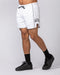 Muscle Nation Shorts Round House 5" Shorts - White