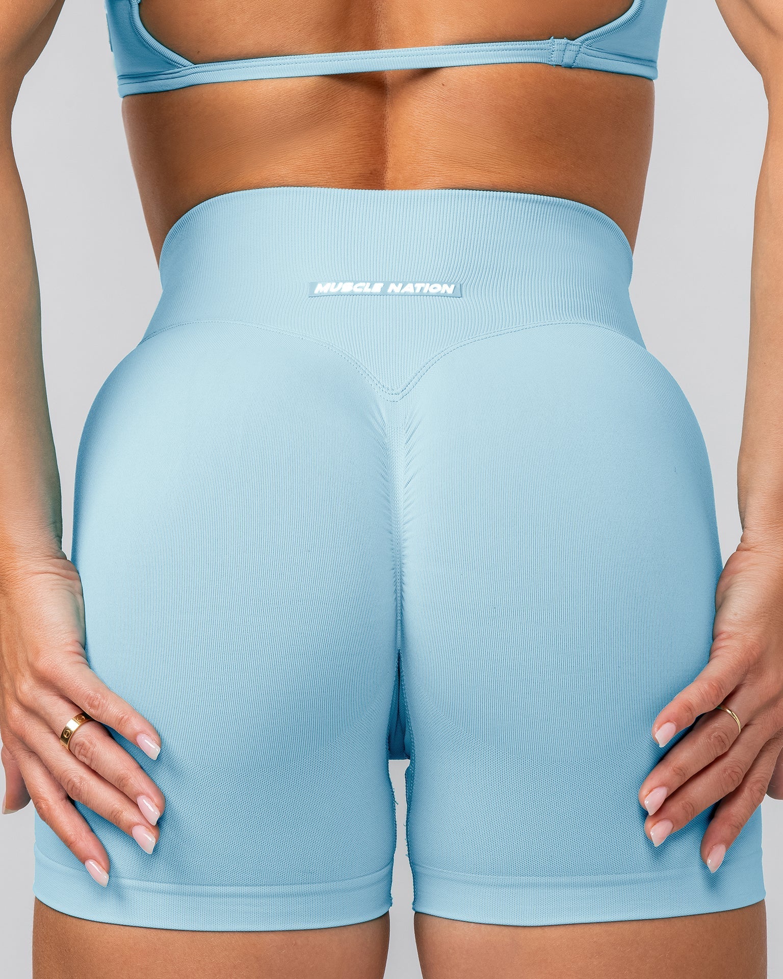 Muscle Nation Shorts Sculpt Midway Shorts - Lagoon