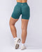 Muscle Nation Shorts Sculpt Seamless Midway Shorts - Dark Jade
