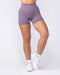 Muscle Nation Shorts Sculpt Seamless Midway Shorts - Dark Thistle